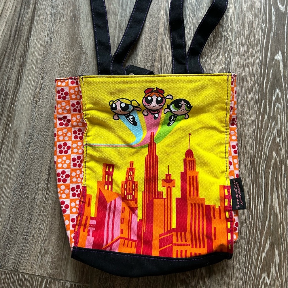 Vintage Y2K Powerpuff girls Mini Tote
